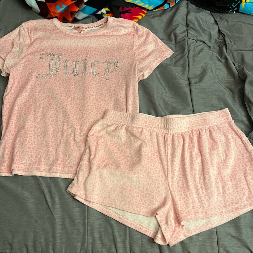Leopard Juicy Couture pajamas